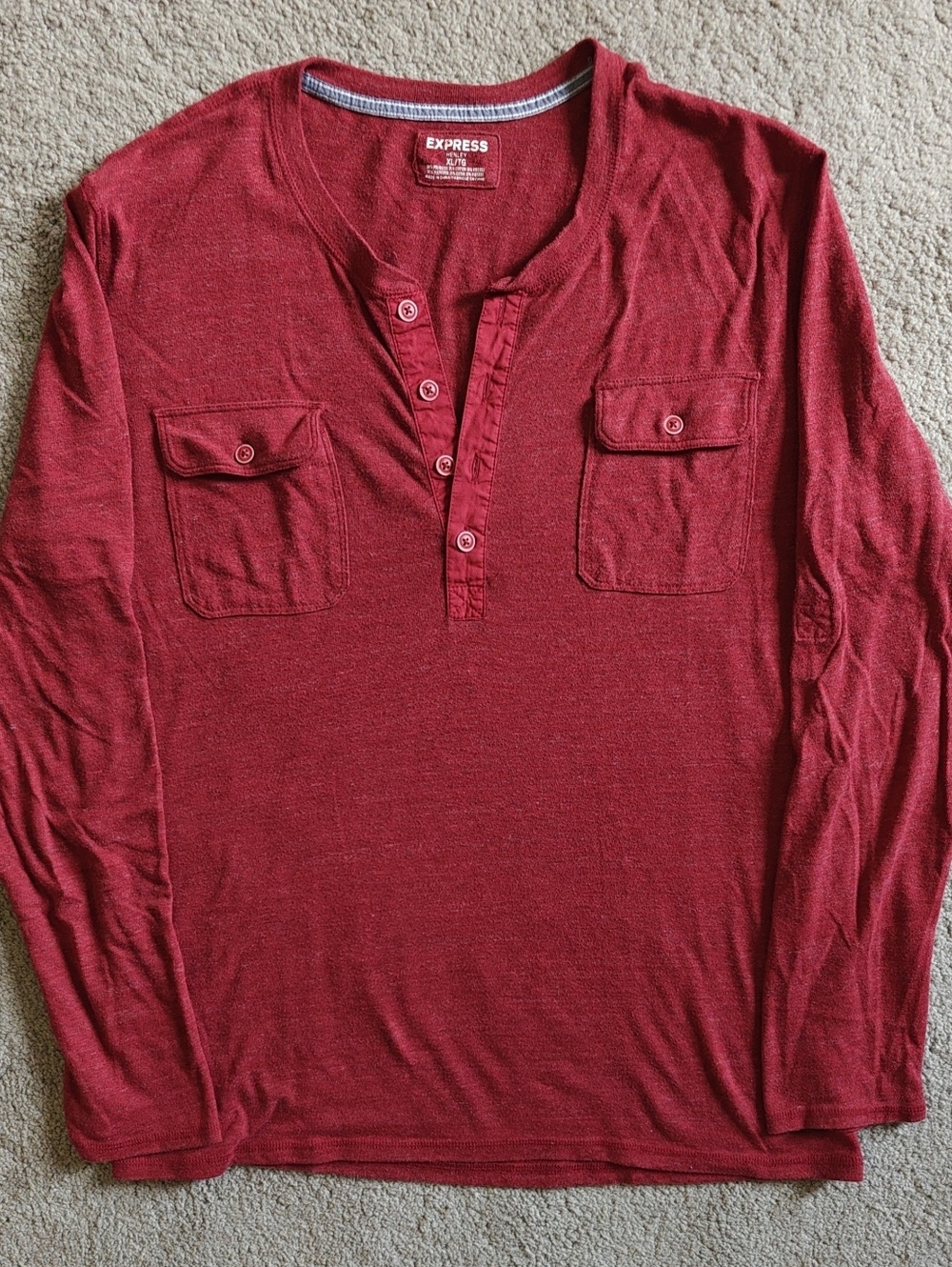 Express | Long-Sleeve Henley